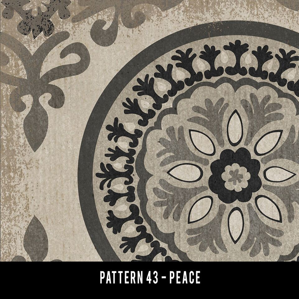Pattern 43 Peace - swatch sample