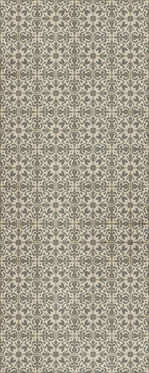 Pattern 56 Mrs Norris - vinyl floor cloth sizes 30x75, 36x90