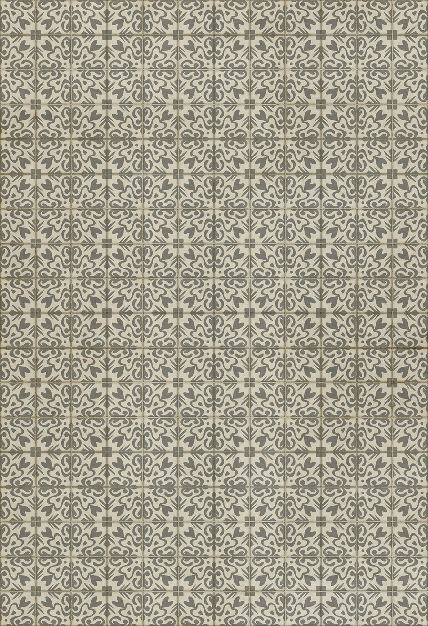 Pattern 56 Mrs Norris - vinyl floor cloth sizes 52x76, 70x102