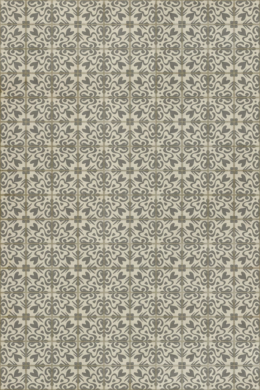 Pattern 56 Mrs Norris - vinyl floor cloth sizes 20x30, 24x36, 30x44, 38x56