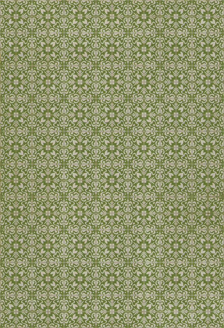 Pattern 56 Isabella Thorpe - vinyl floor cloth sizes 96x140, 120x175