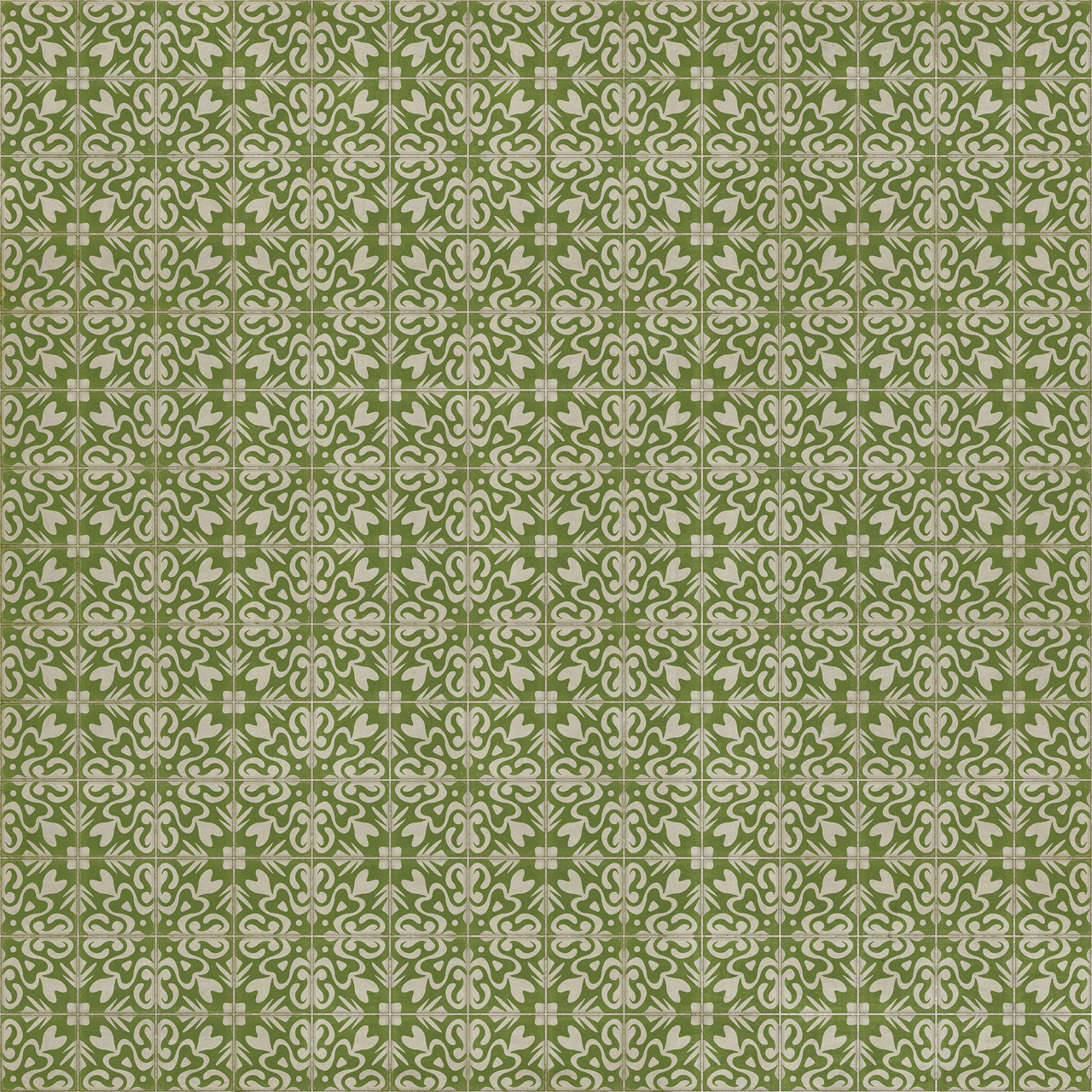 Pattern 56 Isabella Thorpe - vinyl floor cloth sizes 84x84, 96x96, 120x120