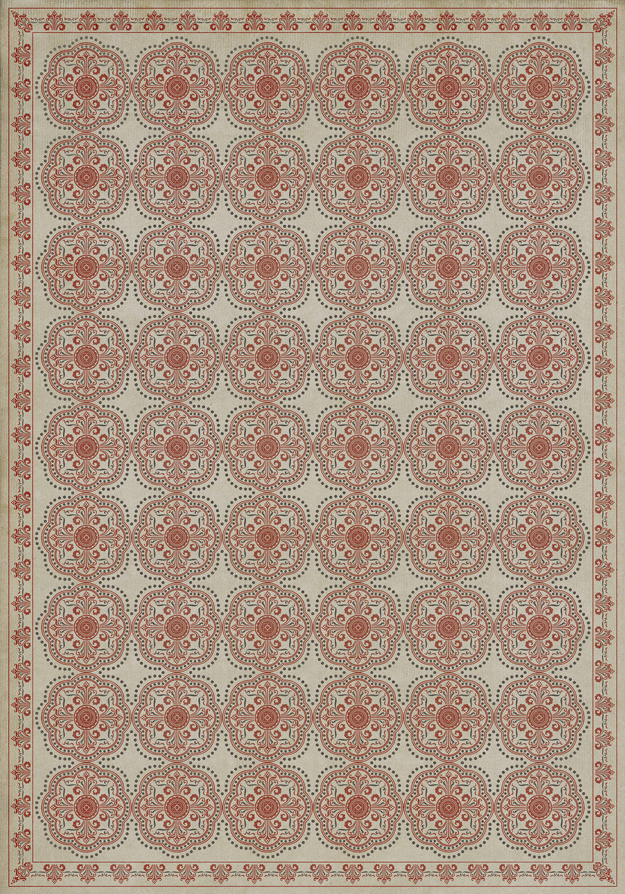 Pattern 28 You're Not Going Mad - vinyl floor cloth size 84x120