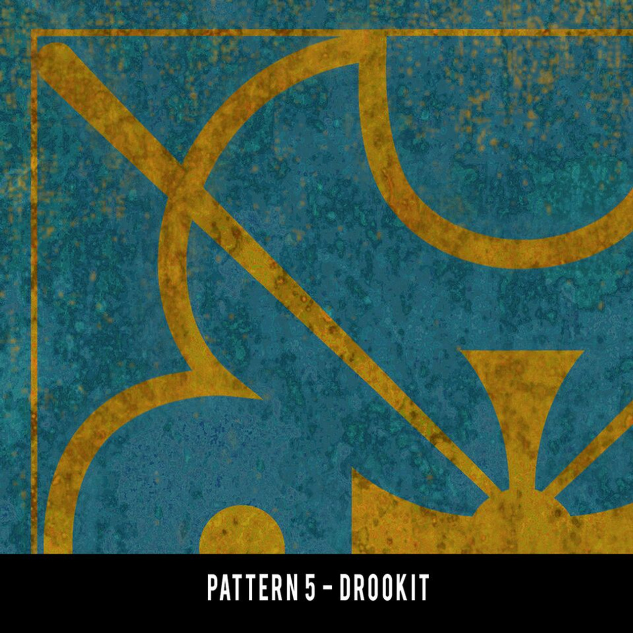 Swatches for Pattern 5 - vinyl floor cloths
