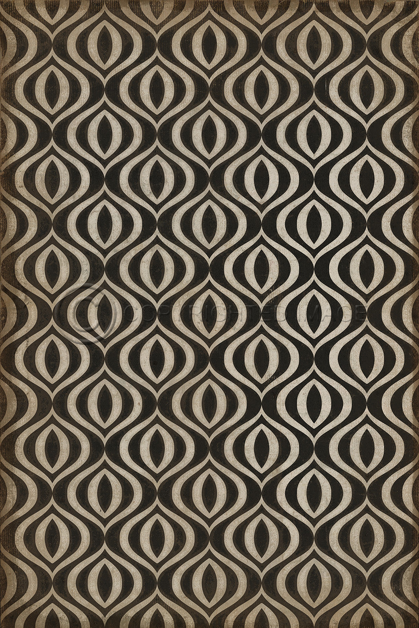 Pattern 15 Istanbul vinyl floor cloth