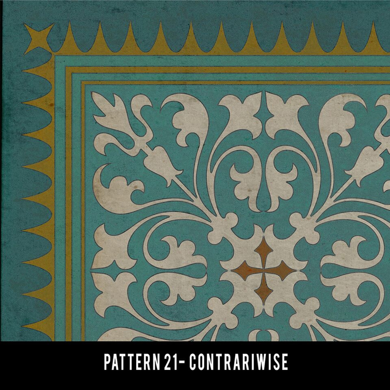 Swatches for Pattern 21 - vinyl floor cloths