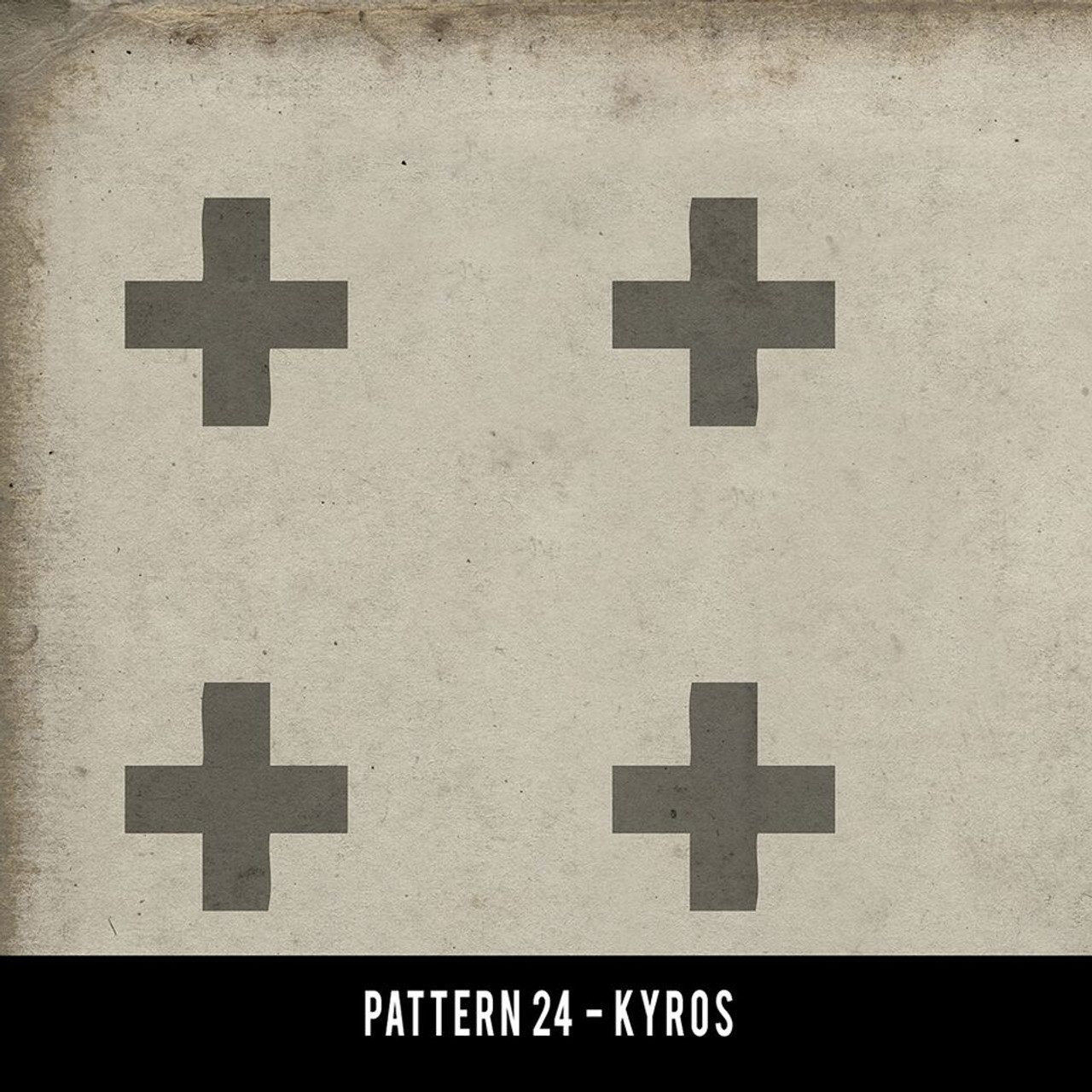 Swatches for Pattern 24 - vinyl floor cloths