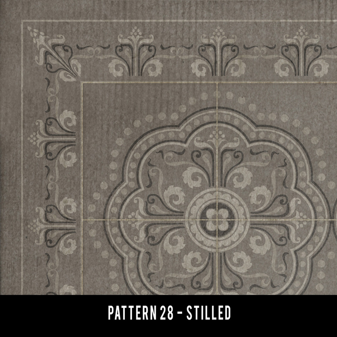 Swatches for Pattern 28 - vinyl floor cloths