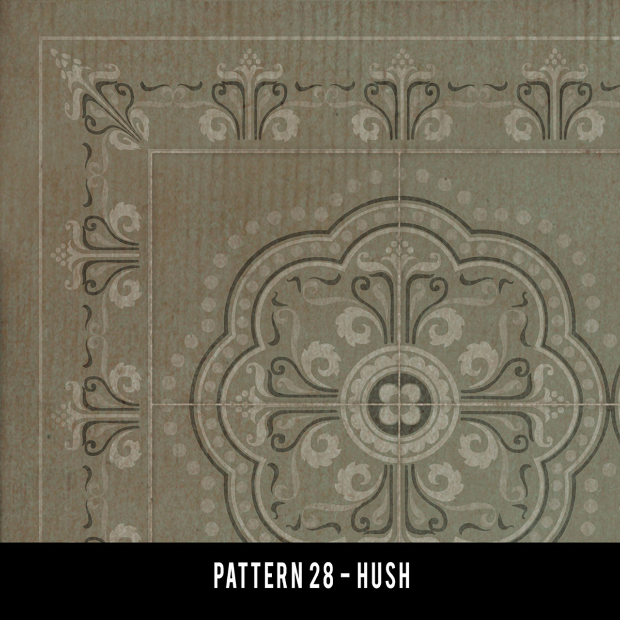 Swatches for Pattern 28 - vinyl floor cloths