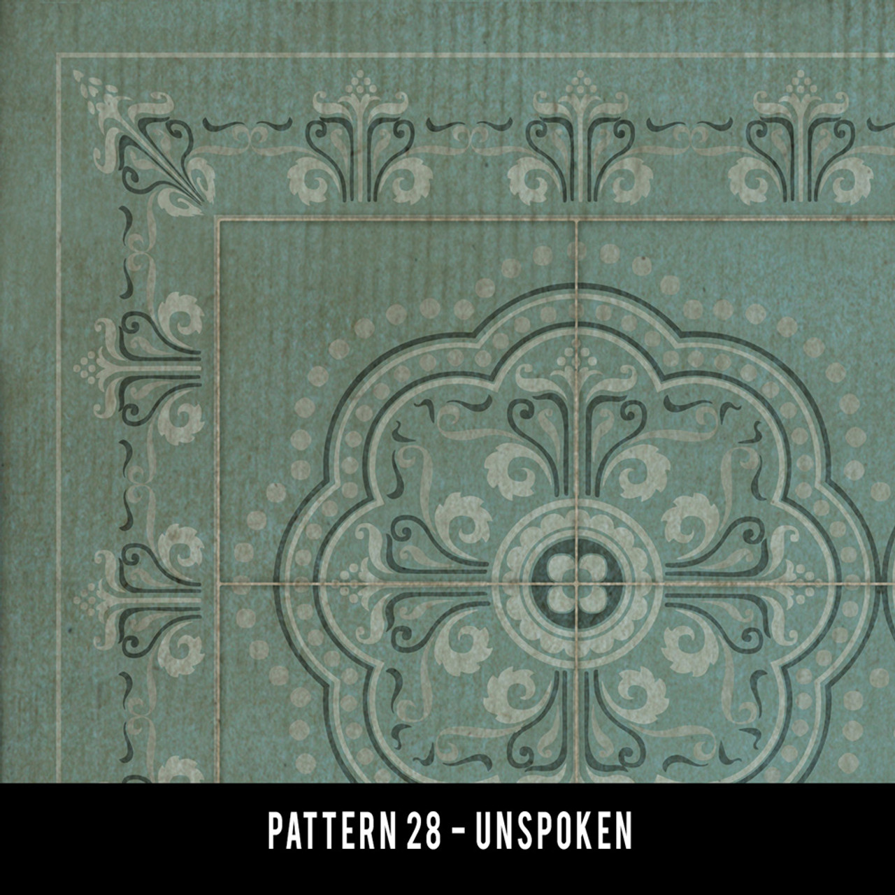 Swatches for Pattern 28 - vinyl floor cloths