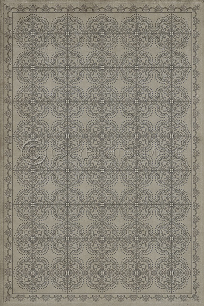 Pattern 28 Calm vinyl floor cloth