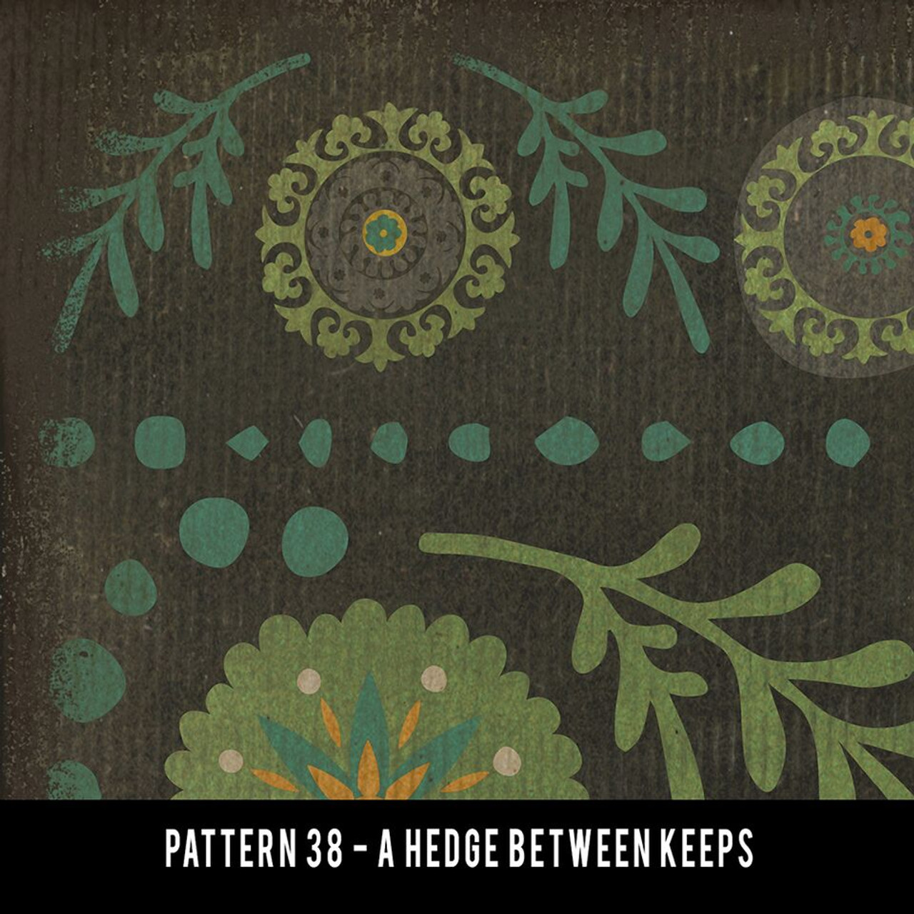 Spicher & Co Pattern 04 The Sea of Green - 38 x 56