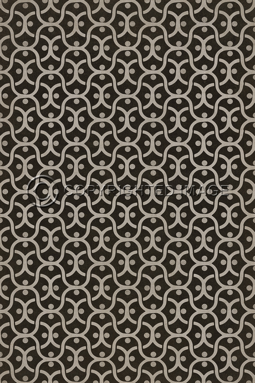 Pattern 47 vinyl floor cloth