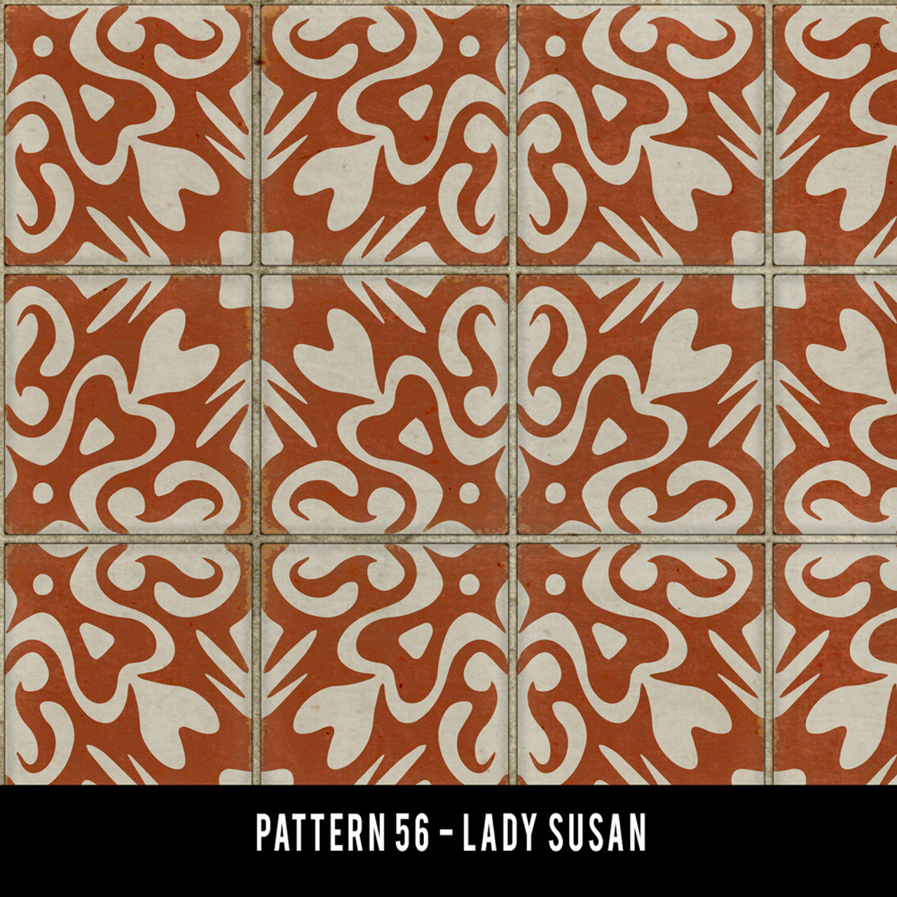 Swatches for Pattern 56 - vinyl floor cloths