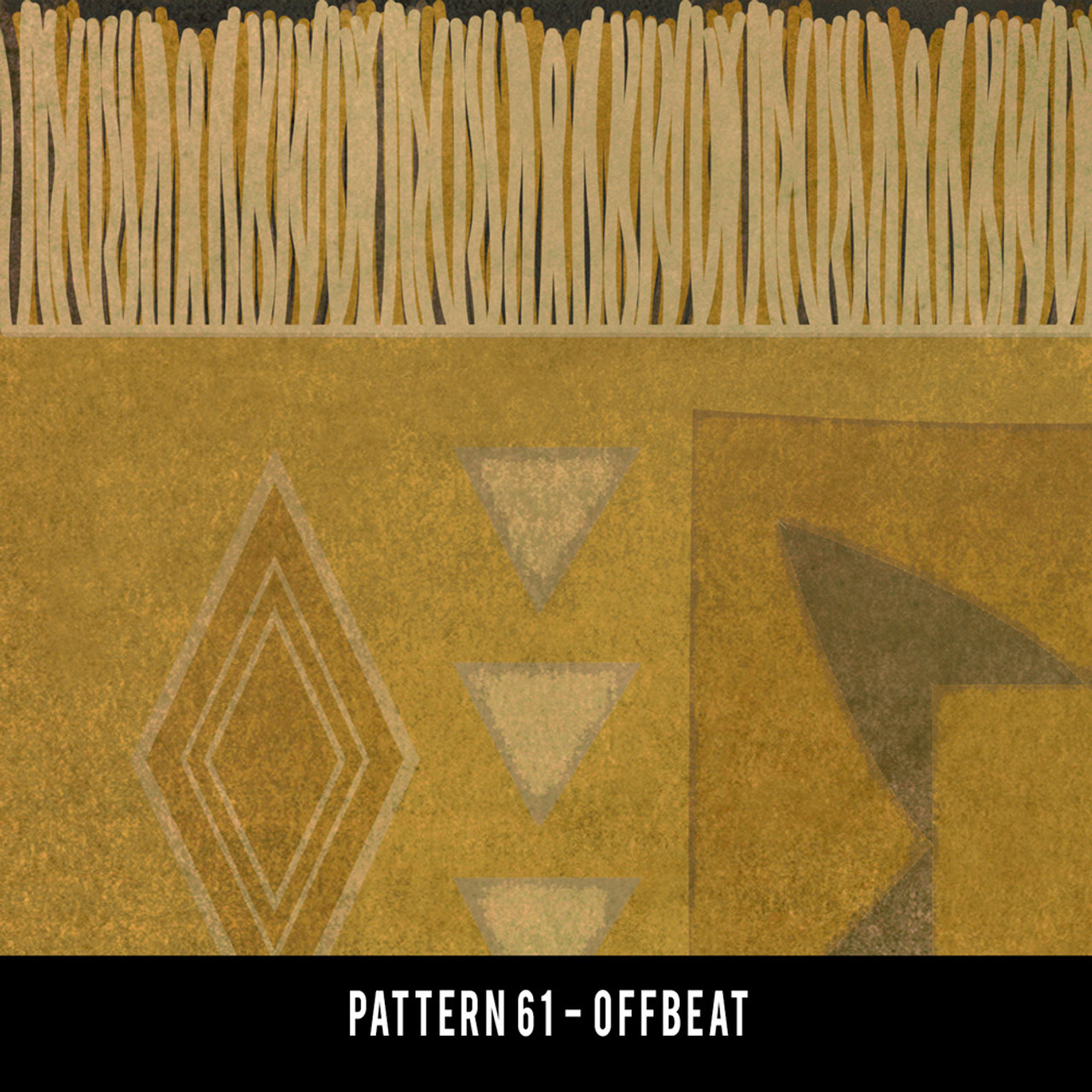 Swatches for Pattern 61 - vinyl floor cloths