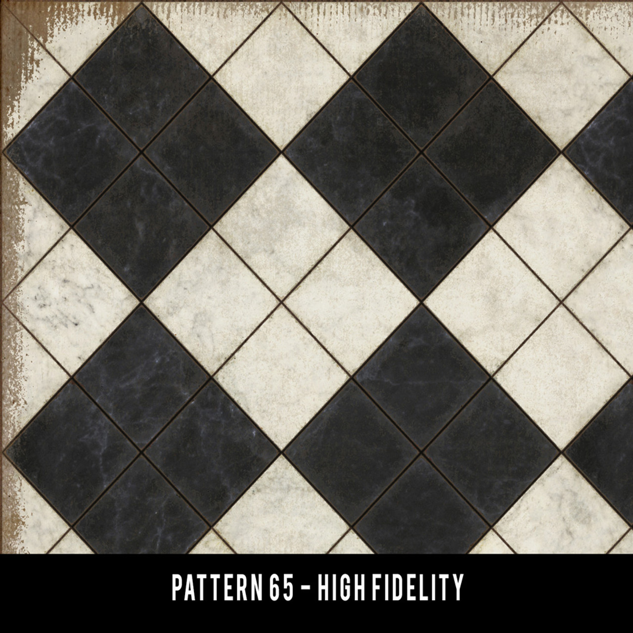 Swatches for Pattern 65 - vinyl floor cloths