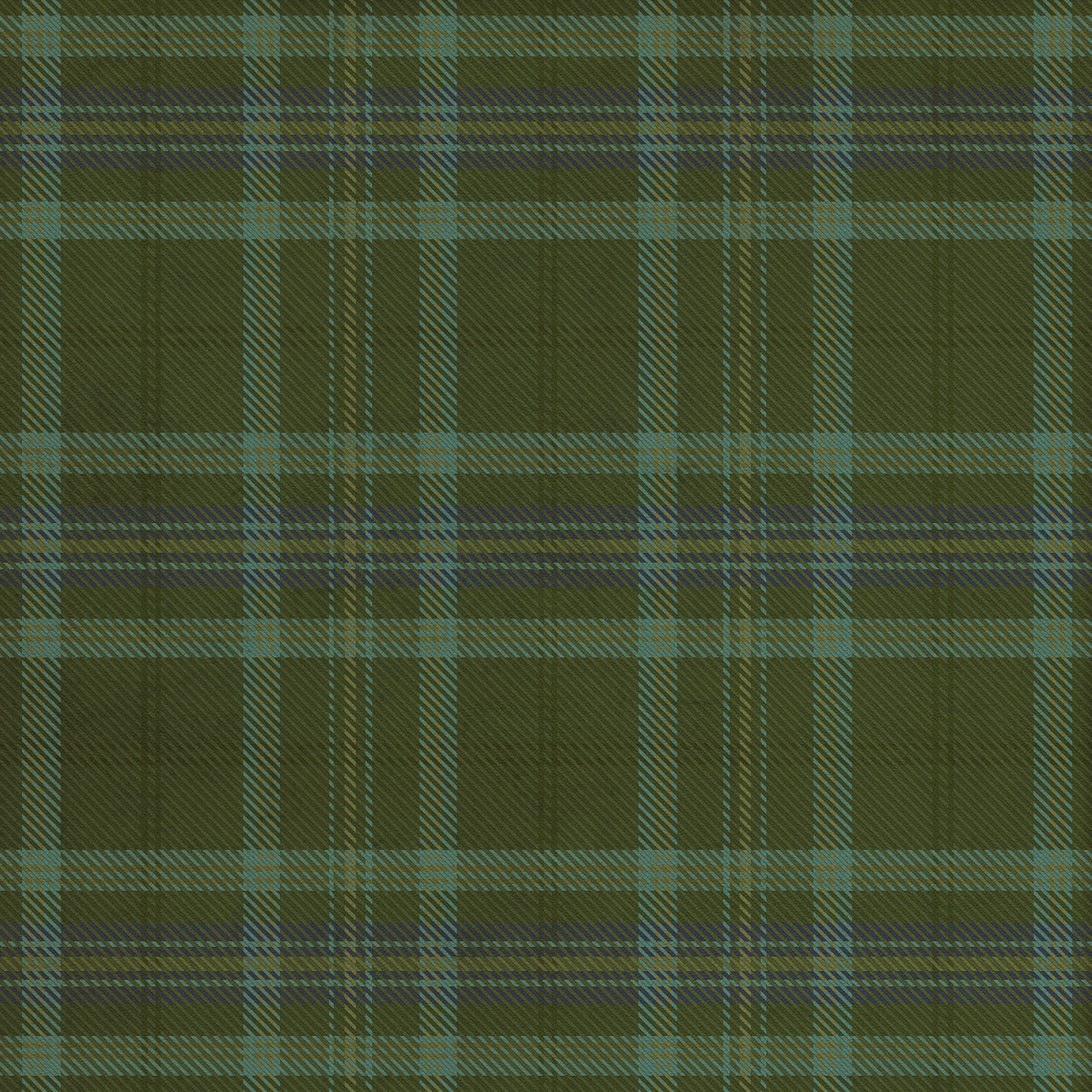 Pattern 67 Lochness - vinyl floor cloth sizes 36x36, 48x48, 60x60, 72x72