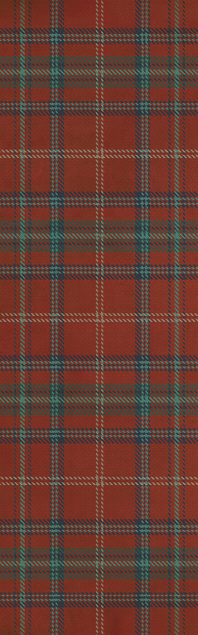 Pattern 67 Peak District - vinyl floor cloth sizes 24x77, 30x96, 26x83, 36x115