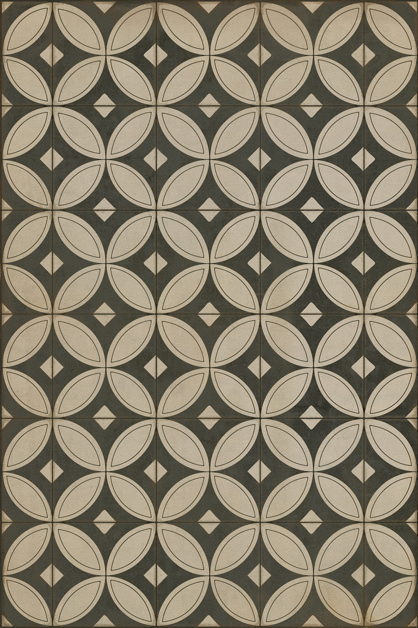 Pattern 70 Holy Night - vinyl floor cloth sizes 20x30, 24x36, 30x44, 38x56, 52x76, 70x102