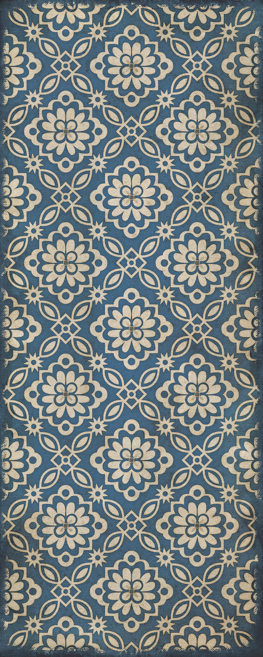 Williamsburg Bookbinder Nicolson - vinyl floor cloths 30x75, 36x90