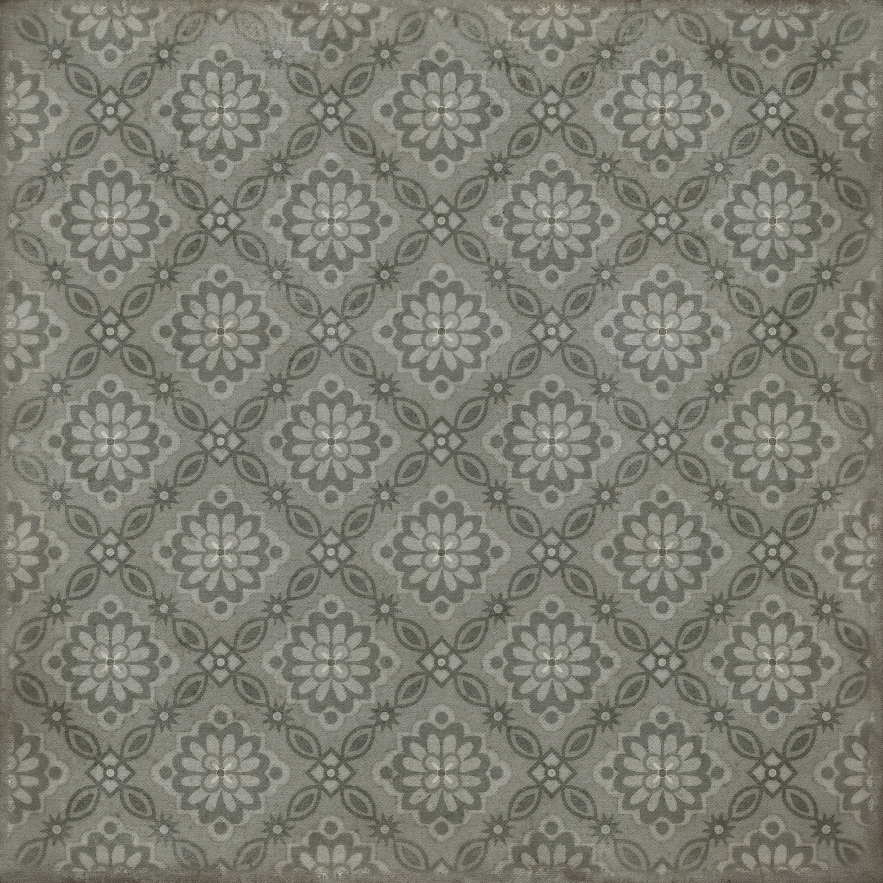 Williamsburg Bookbinder Rind - vinyl floor cloth size 60x60, 72x72
