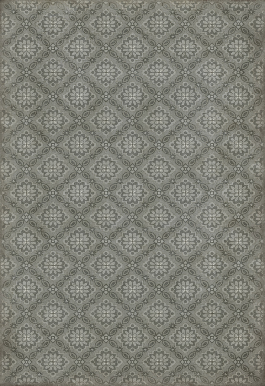 Williamsburg Bookbinder Rind - vinyl floor cloth size 96x140, 120x175