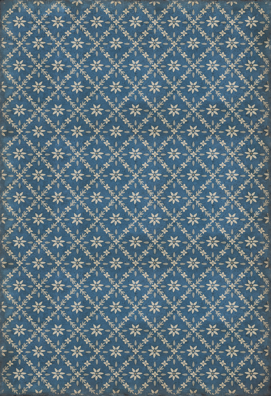 Williamsburg Naturalist Colden - vinyl floor cloth sizes96x140, 120x175