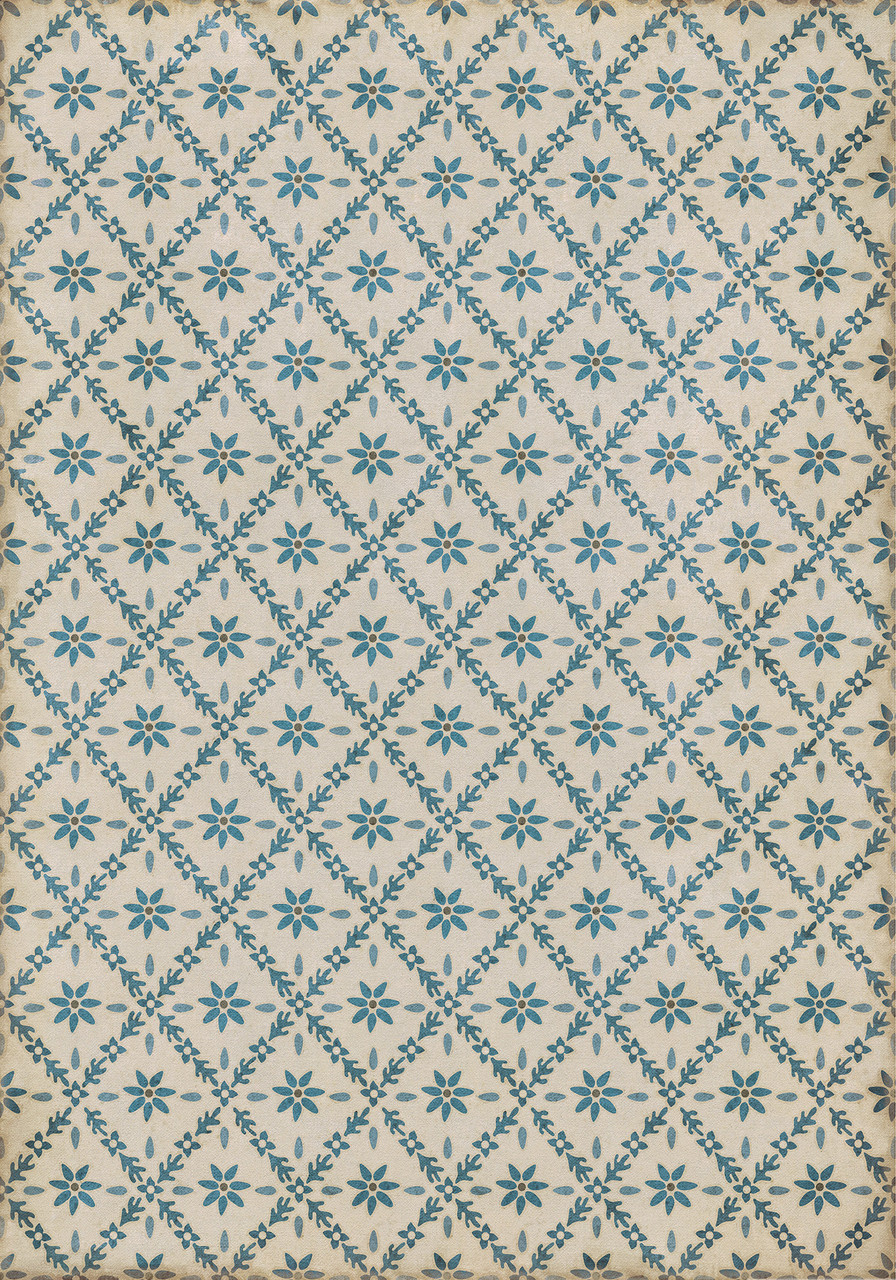 Naturalist Fotthergill - vinyl floor cloth size 84x120