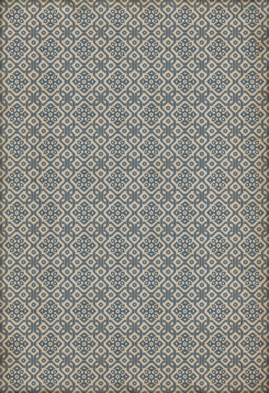 Williamsburg Tarpley Atkinson - vinyl floor cloth sizes 96x140, 120x175