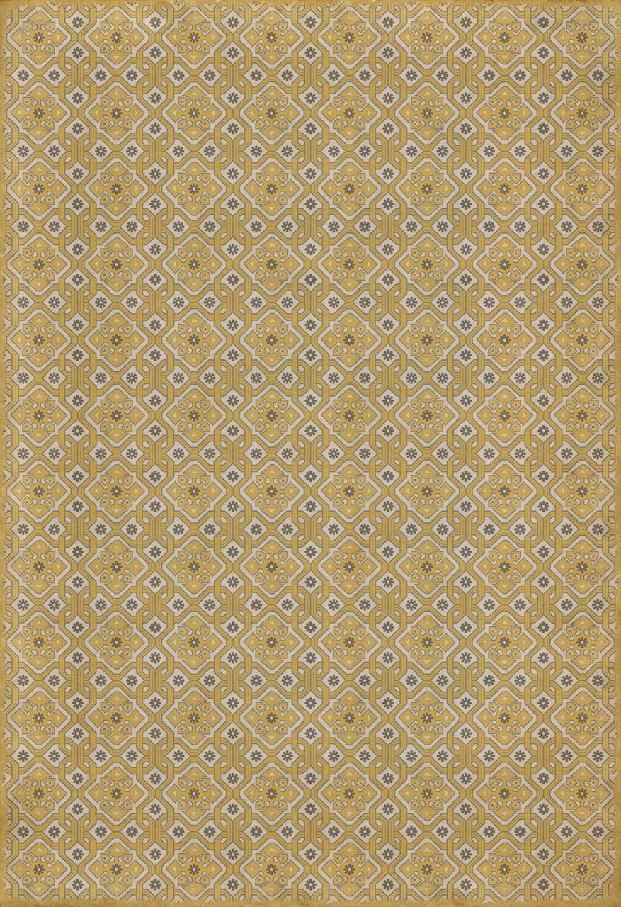 Williamsburg Tarpley Heywood - vinyl floor cloth sizes 20x30, 24x36, 38x56, 52x76, 70x102