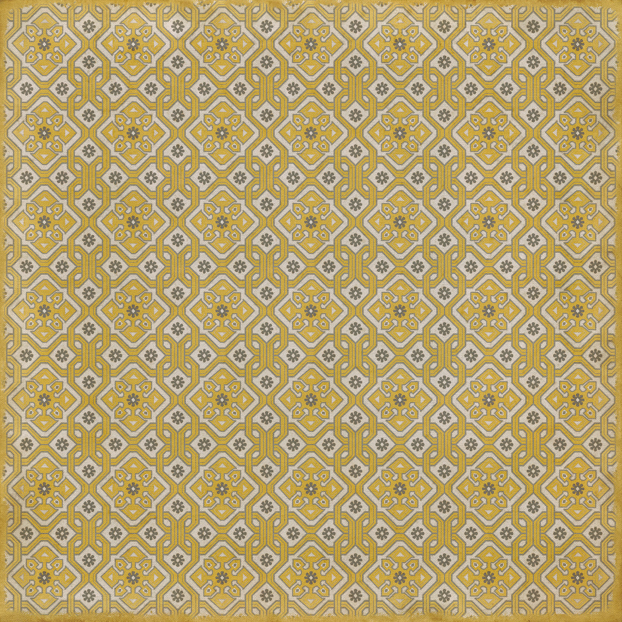 Tarpley Heywood - vinyl floor cloth size 84x84