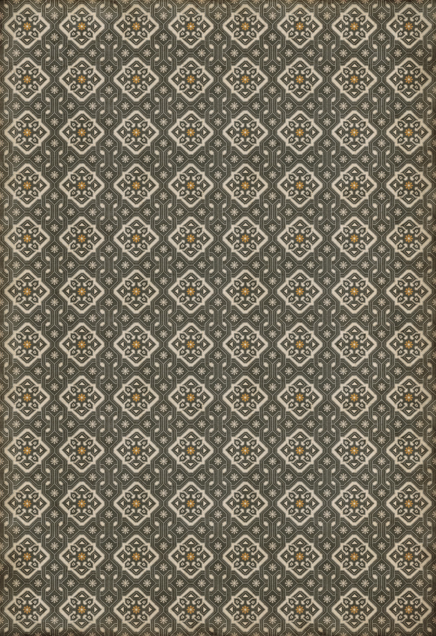 Williamsburg Tarpley Spencer - vinyl floor cloth sizes 96x140, 120x175