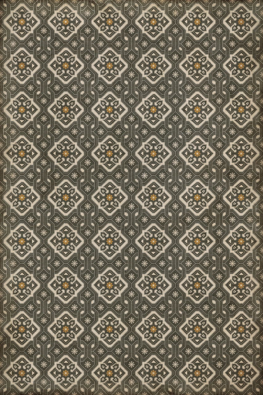 Williamsburg Tarpley Spencer - vinyl floor cloth sizes 20x30, 24x36, 38x56, 52x76, 70x102