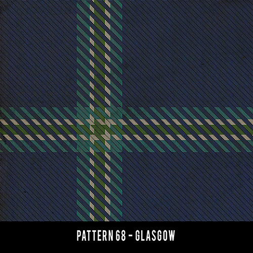 Pattern 68 Glasgow - vinyl floor cloth sizes sample swatch