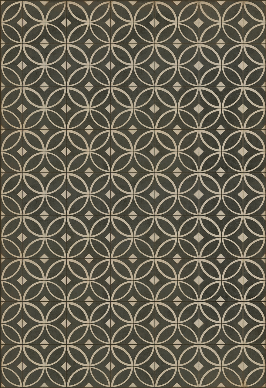 Pattern 70 Marry the Night - vinyl floor cloth sizes 96x140, 120x175