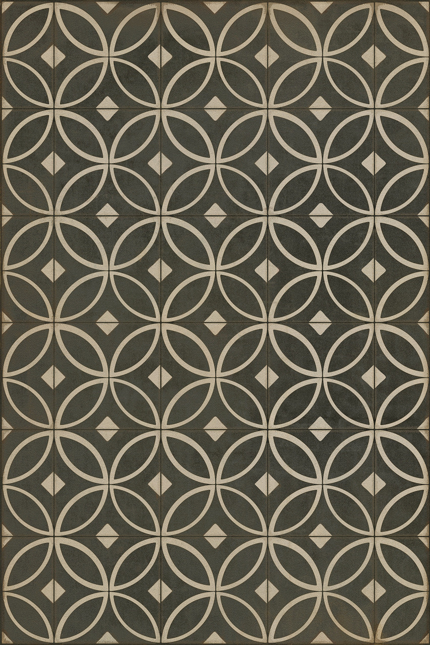 Pattern 70 Marry the Night - vinyl floor cloth sizes 20x30, 24x36, 30x44, 38x56, 52x76, 70x102