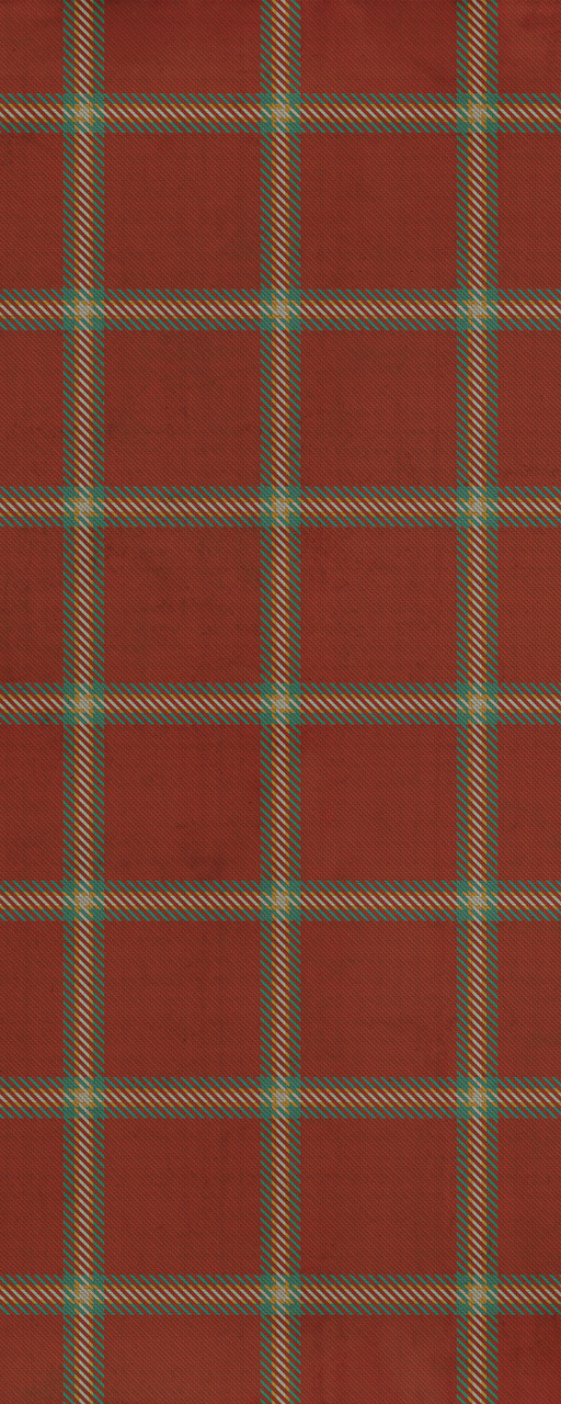 Pattern 68 Manchester - vinyl floor cloth sizes  30x75, 36x90