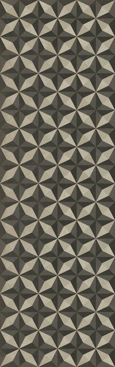Pattern 74 Morpheus - vinyl floor cloth sizes 26x83, 36x115