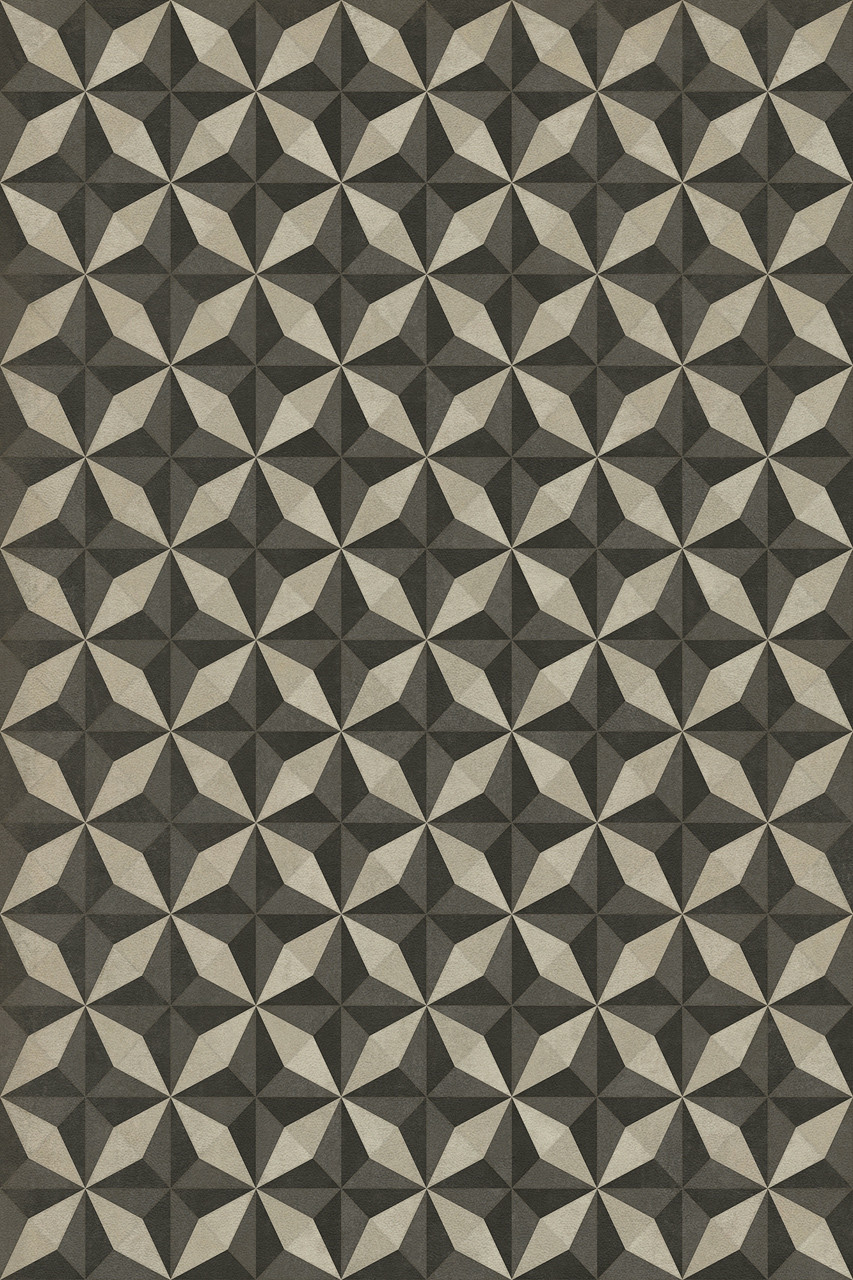 Pattern 74 Morpheus - vinyl floor cloth sizes 20x30, 24x36, 30x44, 38x56