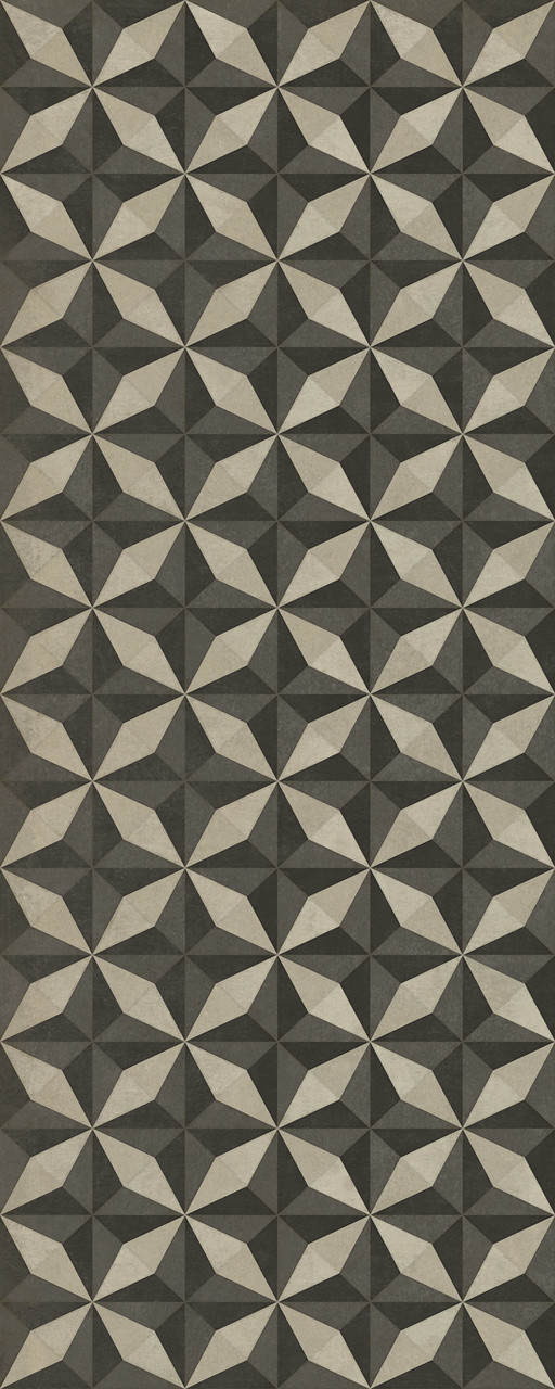 Pattern 74 Morpheus - vinyl floor cloth sizes 30x75, 36x90