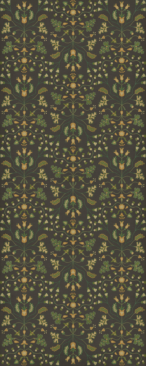 Williamsburg Franklin Benevolus - vinyl floor cloth sizes 30x75, 36x90
