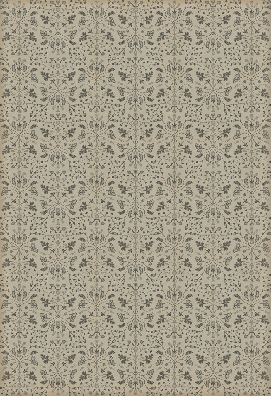 Williamsburg Franklin Poor Richard - vinyl floor cloth sizes 96x140, 120x175