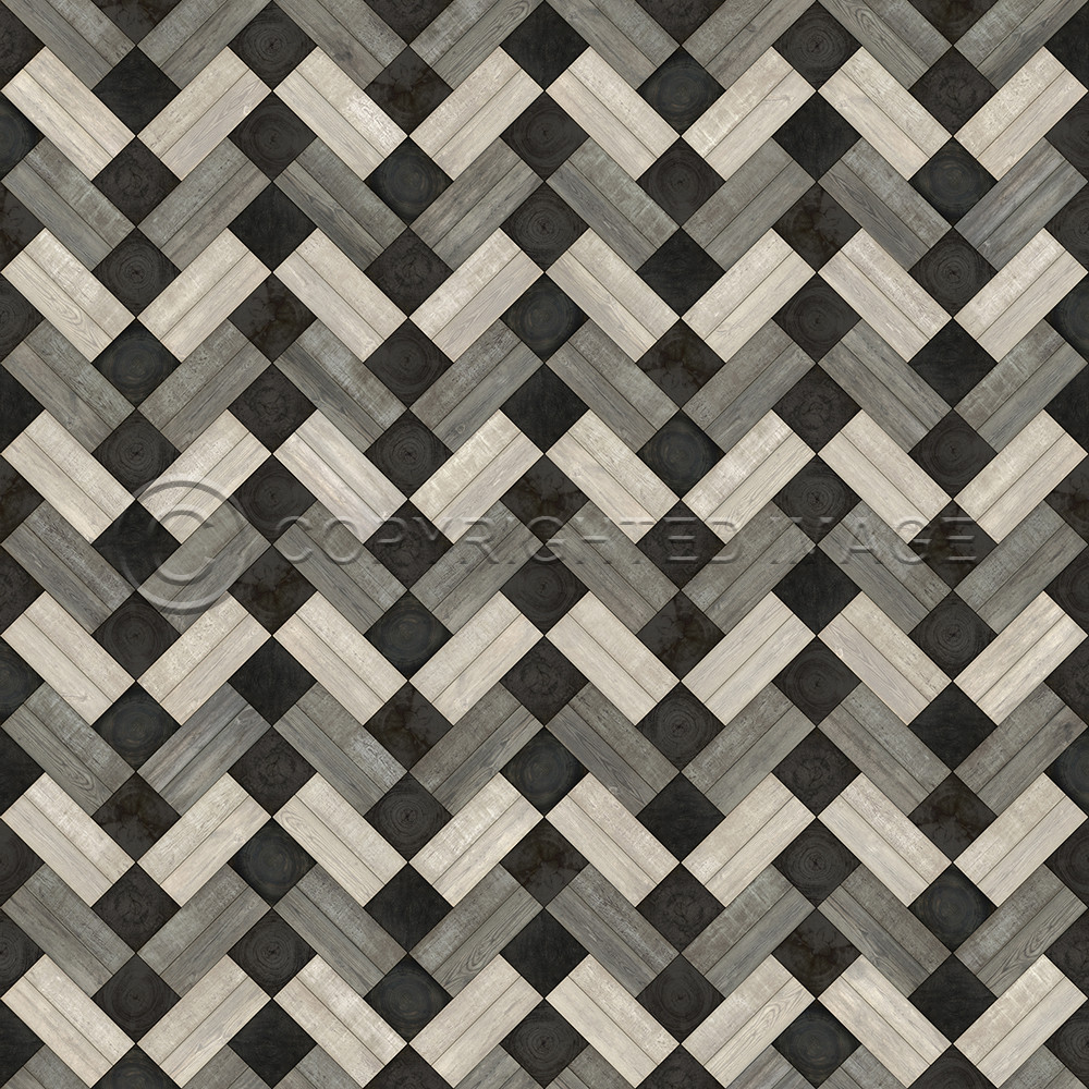 Woodson Ashbee - vinyl floor cloth sizes 60x60 and 72x72 