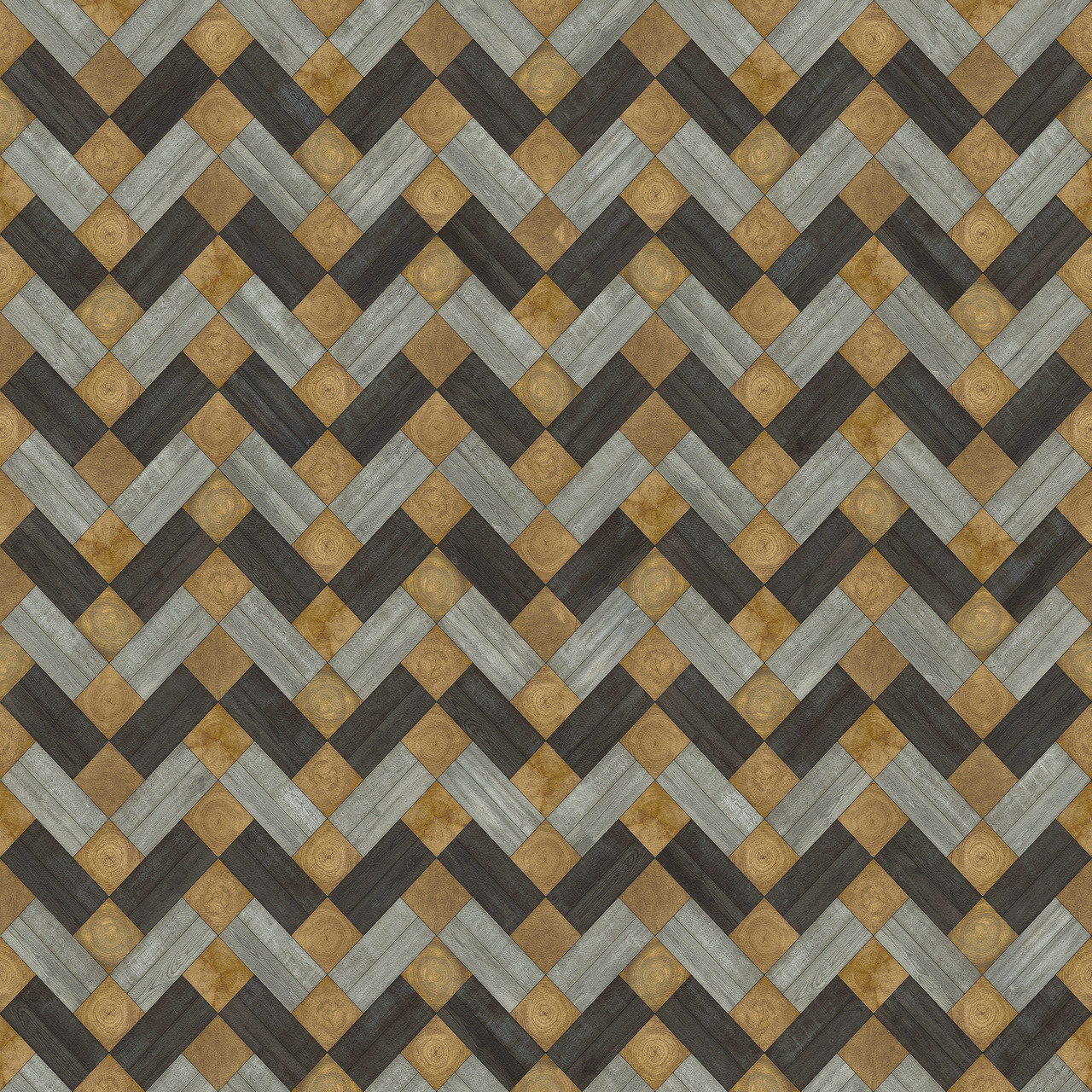 Woodson Stickley - vinyl floor cloth size 84x84