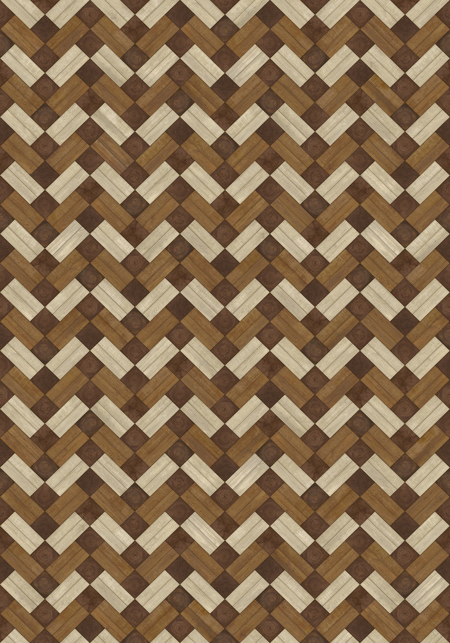 Woodson Heygate - vinyl floor cloth size 84x120