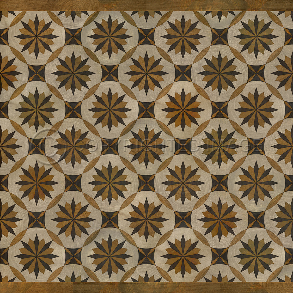 Roycrofter Essay on Friendship - vinyl floor cloth sizes 36x36 and 48x48