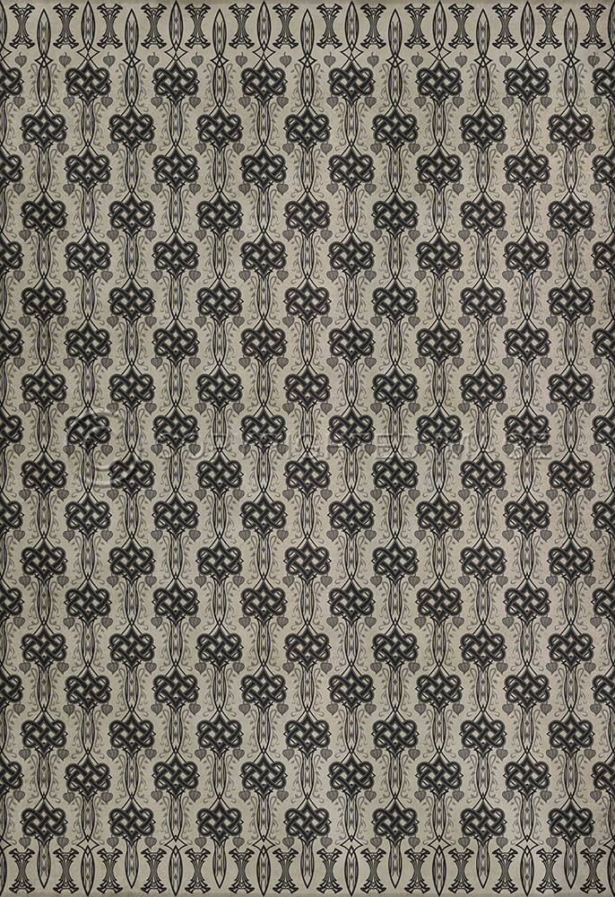 Lord Byron And Thou Art Dead - vinyl floor cloth sizes 84x120, 96x140, 120x175