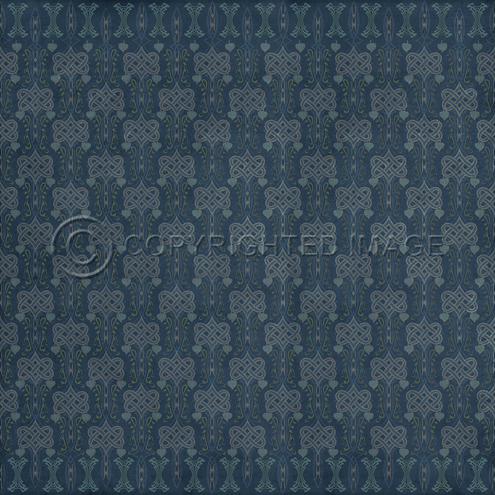Lord Byron During A Thunderstorm - vinyl floor cloth sizes 84x84, 96x96, 120x120