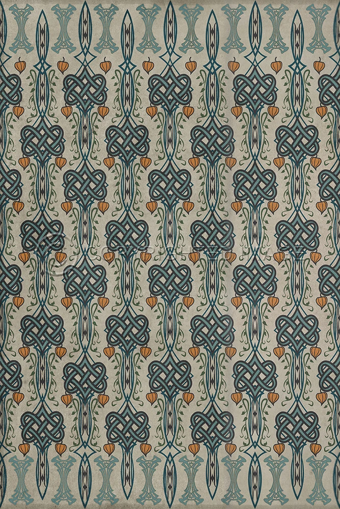 Lord Byron I Speak Not - vinyl floor cloth sizes 20x30, 24x36, 30x44, 38x56