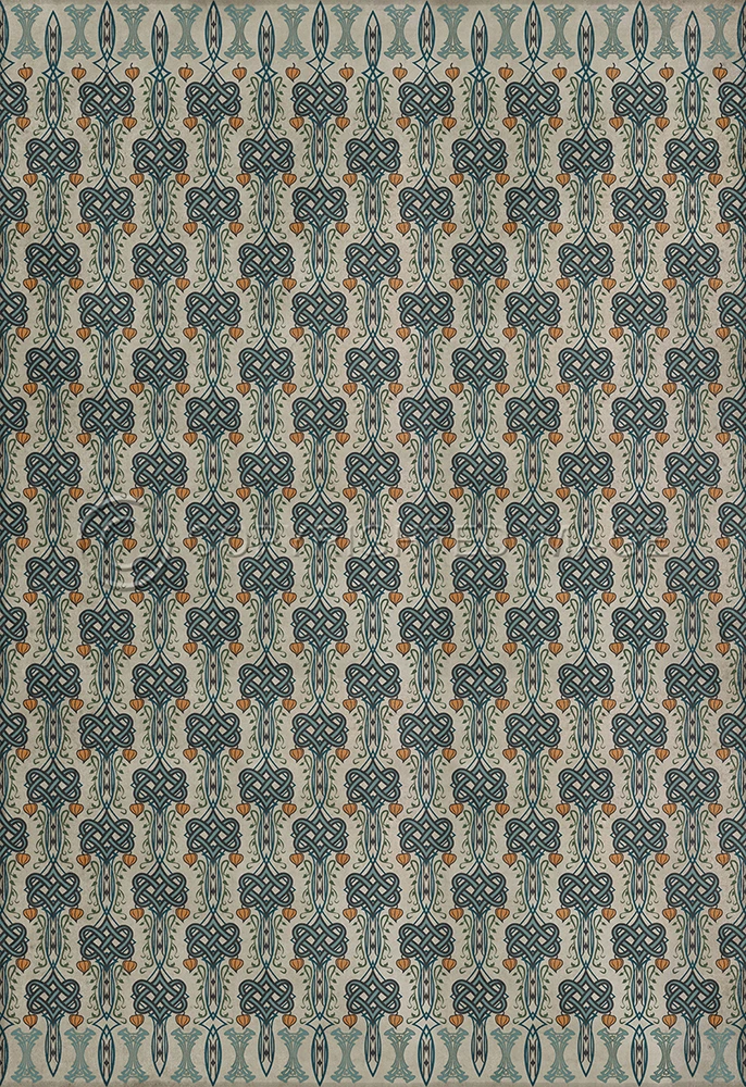 Lord Byron I Speak Not - vinyl floor cloth sizes 84x120, 96x140, 120x175